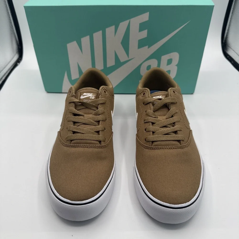 Nike Chron‎ 2 Canvas SB Driftwood DM3494-200 Size 8 Women 6.5 Men Solarsoft Sole